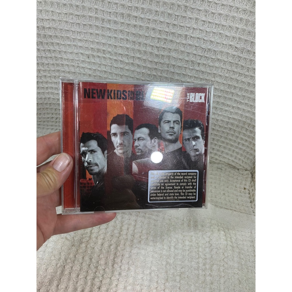 Pop Unisex New Kids On The Block The Block CD OS Red